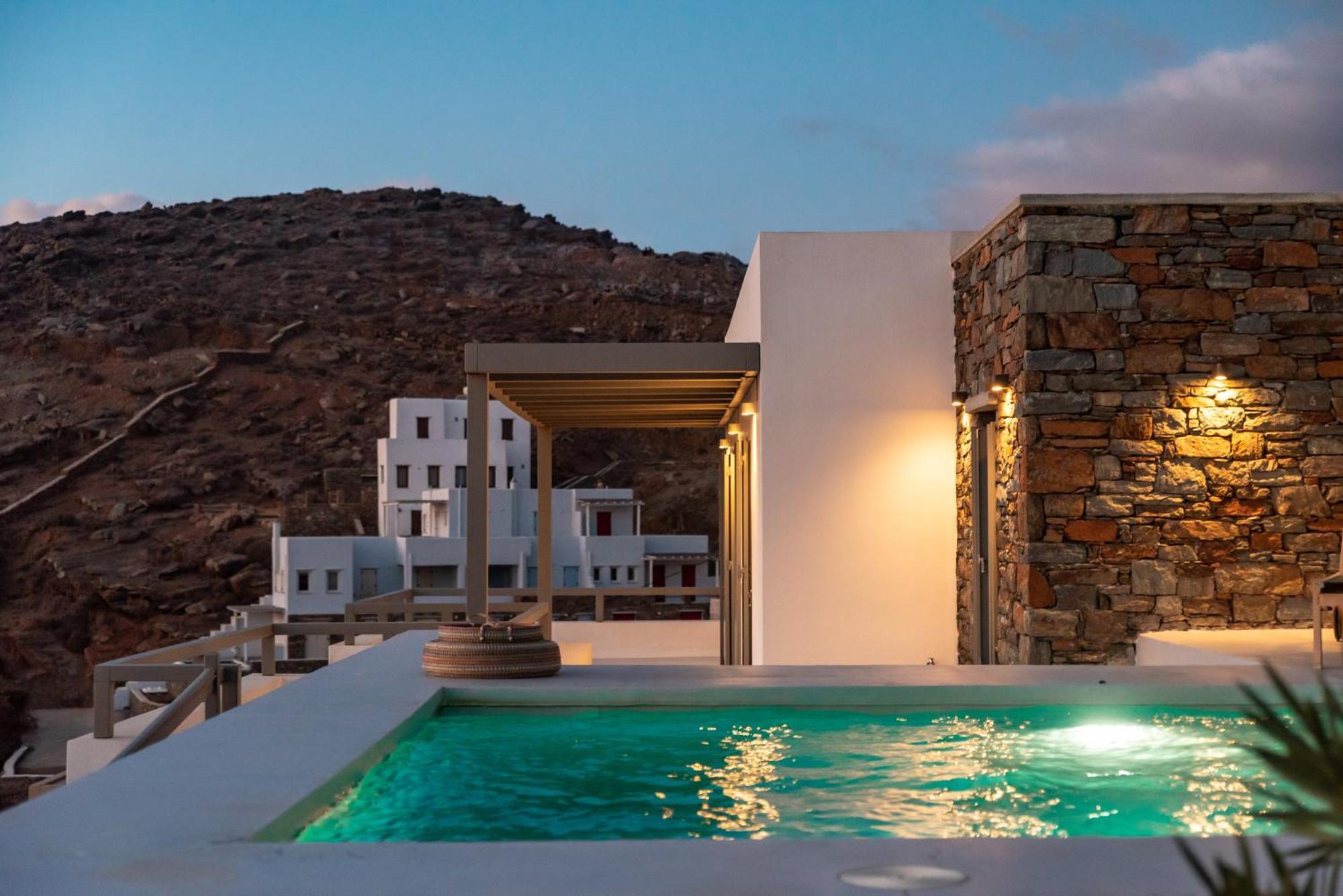 Phos Villas Tinos Agios Romanos Extérieur photo